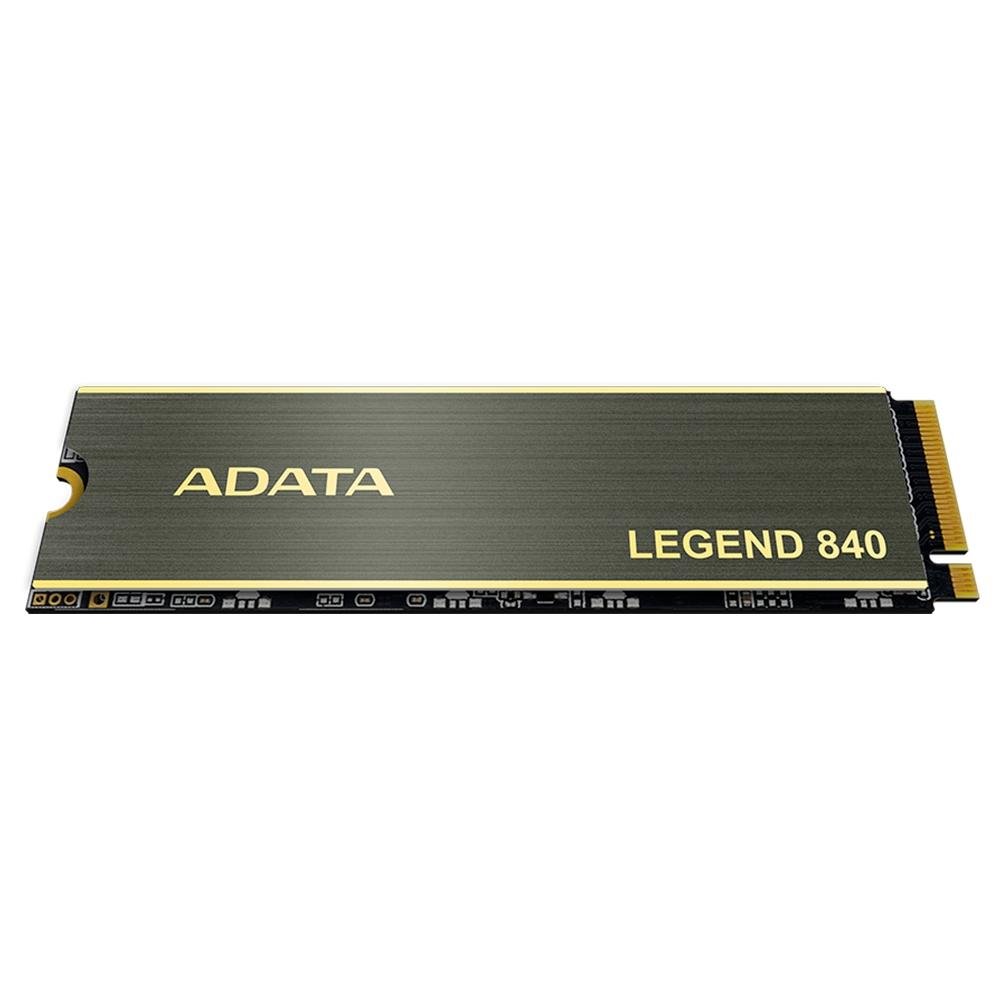 SSD ADATA Legend 840, 1TB, M.2 2280, PCIe Gen4, NVMe 1.4, Leitura 5000MB/s e Gravação 4750MB/s, Cinza - ALEG-840-1TCS