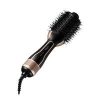 Escova Secadora Agile Hair   3 em 1: Seca, Alisa e Modela   Com a emissão de íons, a escova garante um cabelo com brilho, sem frizz e macio.
