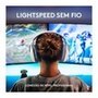 Headset Gamer Sem Fio Logitech G435, Lightspeed e Bluetooth, Dolby Atmos, USB, PC, PS4, PS5, Mobile, Drivers 40mm, Branco - 981-001073