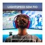 Headset Gamer Sem Fio Logitech G435, Lightspeed e Bluetooth, Dolby Atmos, USB, PC, PS4, PS5, Mobile, Drivers 40mm, Azul - 981-001061