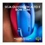 Headset Gamer Sem Fio Logitech G435, Lightspeed e Bluetooth, Dolby Atmos, USB, PC, PS4, PS5, Mobile, Drivers 40mm, Azul - 981-001061