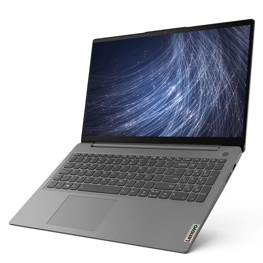 Notebook Lenovo Ultrafino Ideapad Ryzen 5-5500U, 8GB, 256GB SSD, 15.6" FHD, Linux, Cinza - 82MFS00100 Notebook Lenovo Ultrafino Ideapad Ryzen 5-5500U, 8GB, 256GB SSD, 15.6" FHD, Linux, Cinza - 82MFS00100
