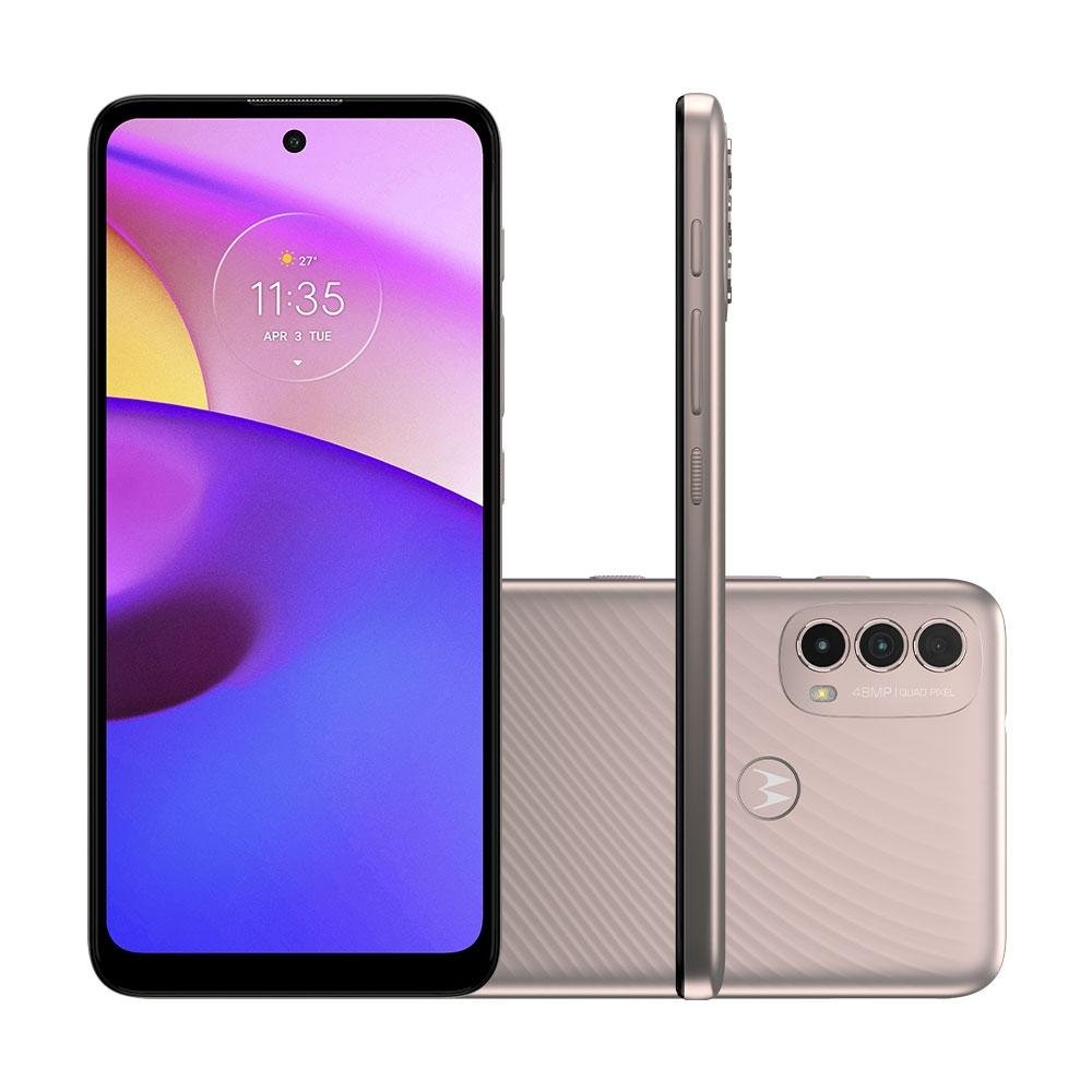 Smartphone Motorola Moto E40, Rosê, 64GB | KaBuM!