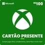Gift Card Xbox: 100 Reais - Código Digital