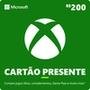 Gift Card Xbox: 200 Reais - Código Digital