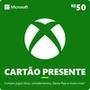 Gift Card Xbox: 50 Reais - Código Digital