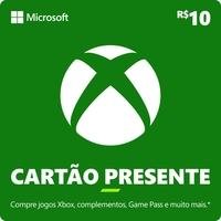 Xbox Cartao Presente 10 Reais