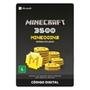Gift Card Moeda para Jogo Minecraft Minecoins: 3500 Coins - Produto Digital