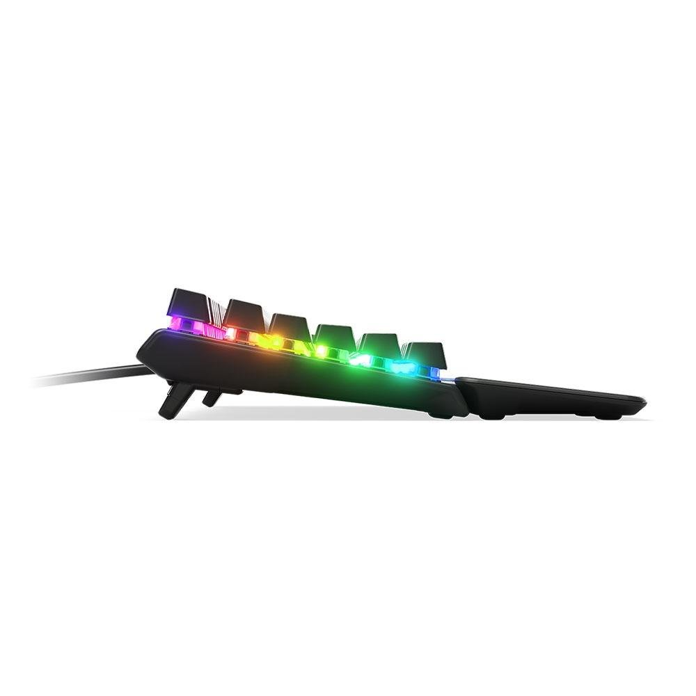 Imagem 2 de 5 do produto Teclado Mecânico Gamer Apex 7 TKL Steelseries, RGB, Switch Blue, Anti-Ghosting, US - 64758