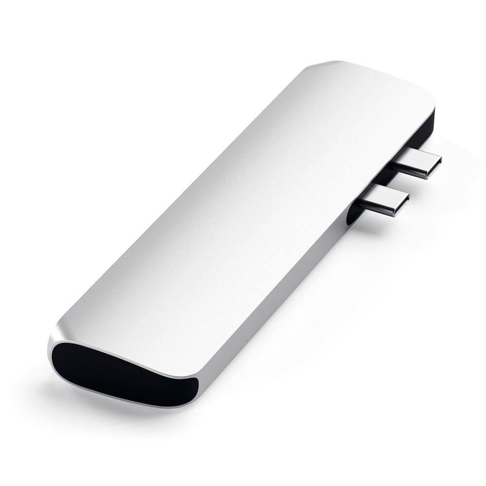Imagem 4 de 7 do produto Adaptador de Hub Pro USB-C Satechi, Prata - ST-CMBPS (silver)