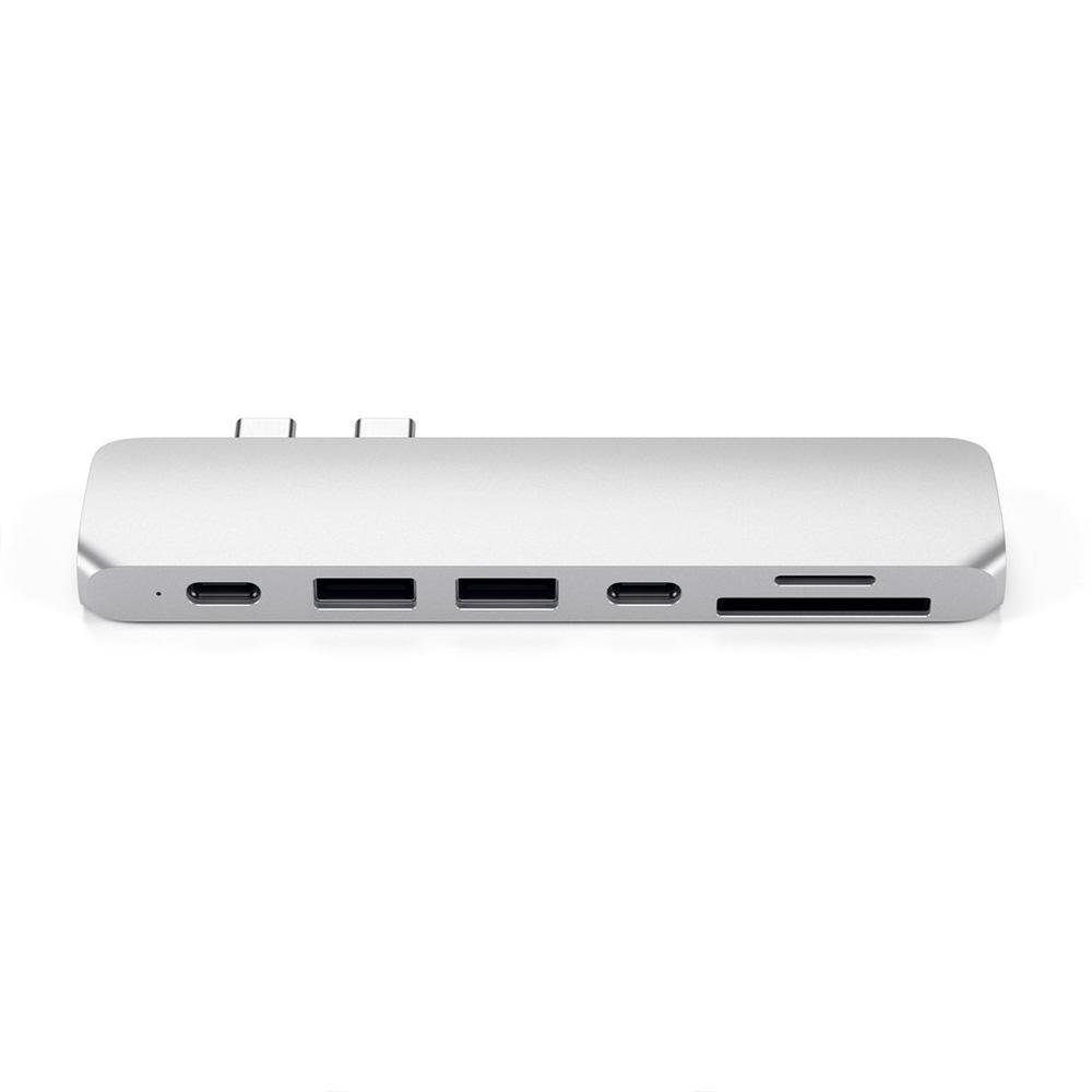 Imagem 5 de 7 do produto Adaptador de Hub Pro USB-C Satechi, Prata - ST-CMBPS (silver)