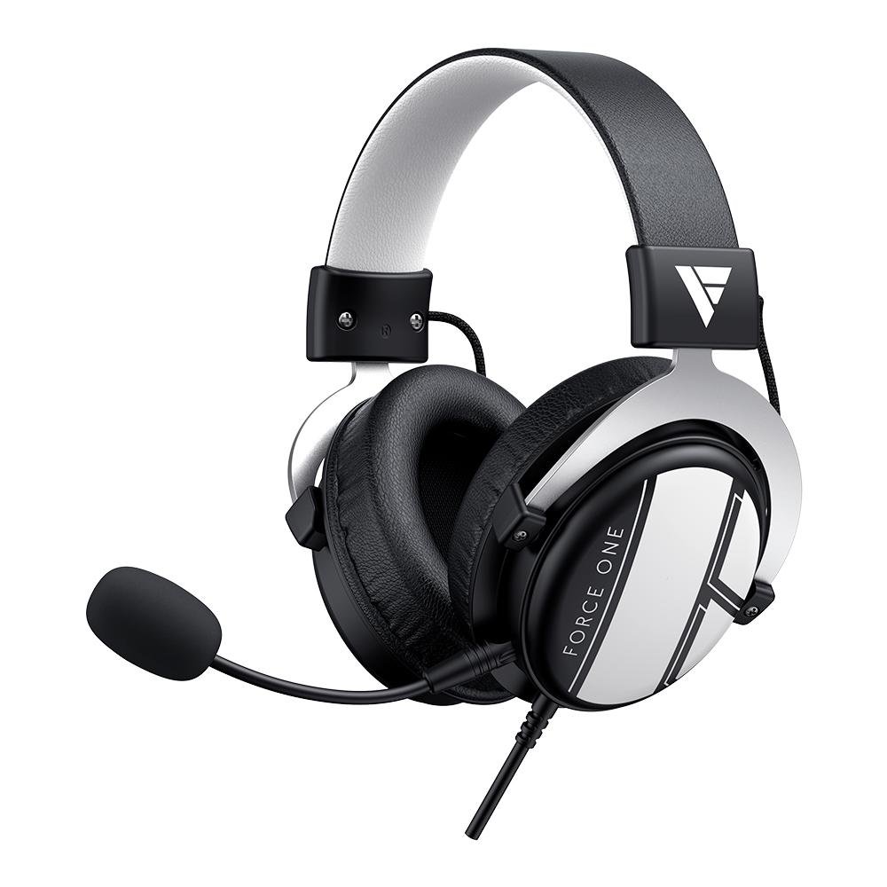 Headset Gamer Force One Spitfire, Driver 50mm, P2 e P3 - FR.AU.SF.01 Headset Gamer Force One Spitfire, Driver 50mm, P2 e P3 - FR.AU.SF.01