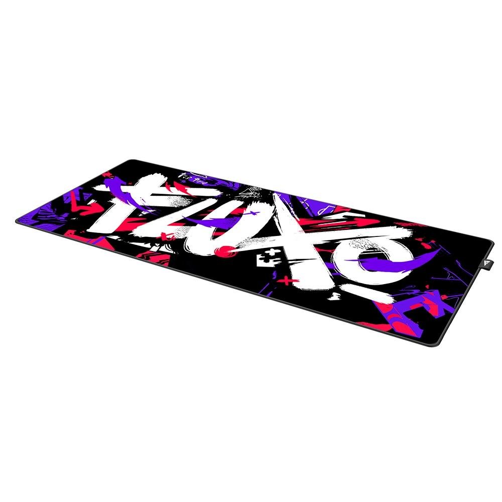 Imagem 2 de 5 do produto Mousepad Gamer Force One Skyhawk Fluxo Edition, XXL 900x400mm - FR.MP.SH.03