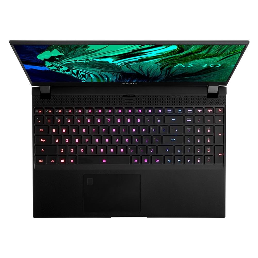 "Notebook Gigabyte AERO 15 OLED, NVIDIA Studio, Intel Core i7-11800H, 16GB RAM, RTX 3060, SSD 512GB, 15.6"" 4K, Win10 Pro - KD-72BR623SP" - view 3