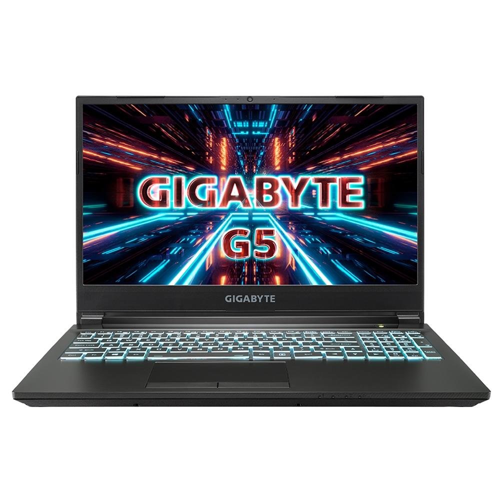 Imagem 2 de 8 do produto Notebook Gamer Gigabyte G5 Intel Core i5-11400H, GeForce RTX 3050Ti, 16GB RAM, SSD 512GB, 15.6" Full HD, 144Hz - MD-51BR123SD