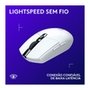 Mouse Gamer Sem Fio Logitech G305 Lightspeed, 12.000 DPI, 6 Botões Programáveis, Branco - 910-005290