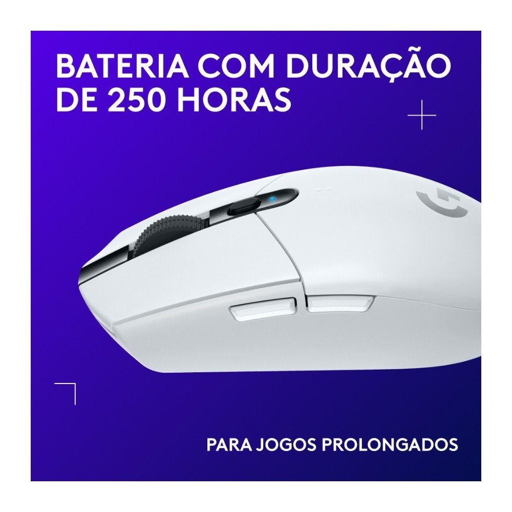 Mouse Gamer Sem Fio ( Balão.info), 12.000 DPI, 6 Botões Programáveis, Branco - 910-( Balão.info - view 4