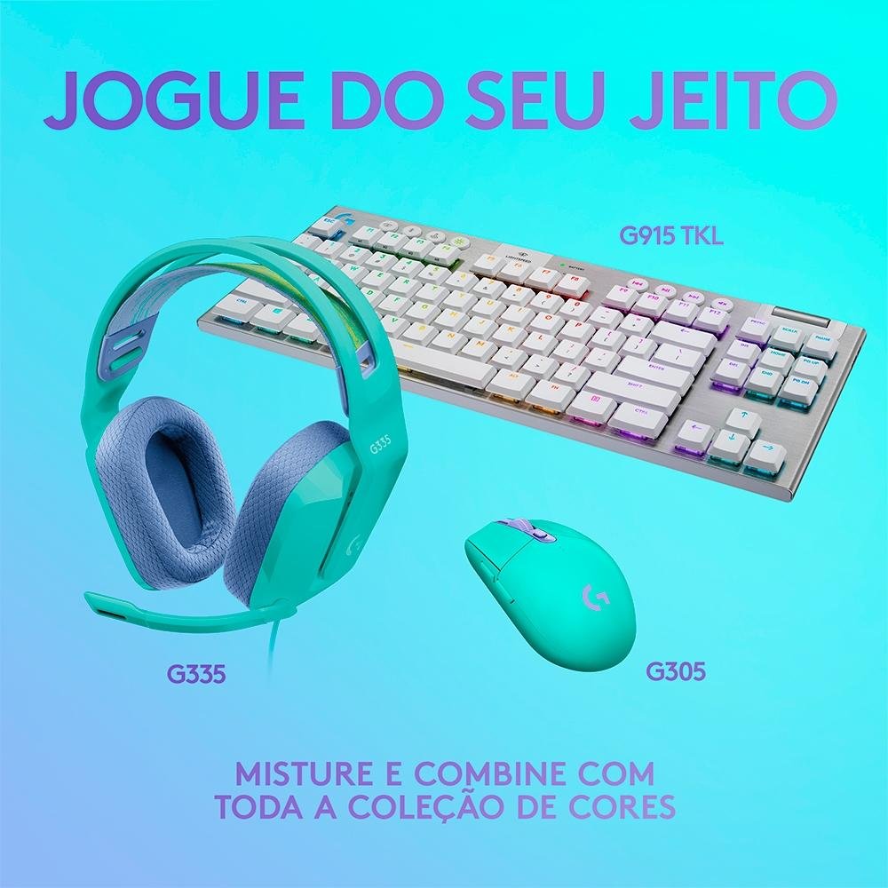 Imagem 8 de 10 do produto Mouse Gamer Sem Fio Logitech G305 Lightspeed, 12.000 DPI, 6 Botões Programáveis, Verde - 910-006377