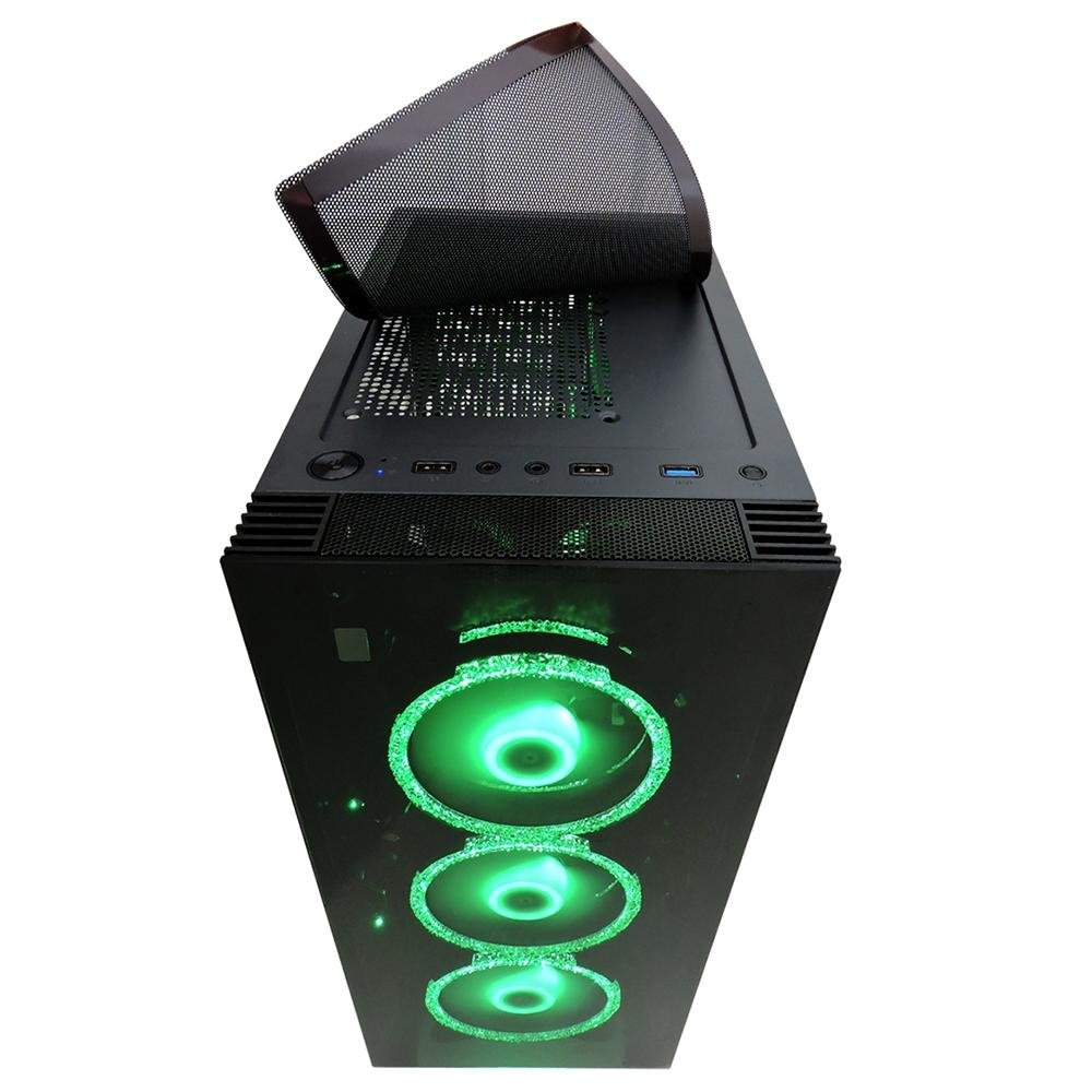 PC Gamer Concórdia AMD Ryzen 3-3200G, RGB, 8GB DDR4, SSD 240GB, Linux, Preto - 31723 - view 3