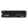 SSD Kingston KC3000, 1TB, M.2 2280, PCIe 4.0 x4, NVMe, Leitura: 7000 MB/s, Gravação: 6000 MB/s, Preto - SKC3000S/1024G