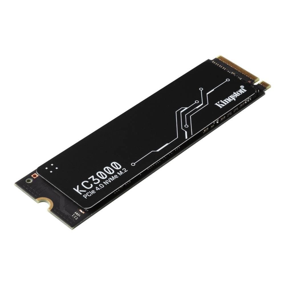 SSD Kingston KC3000, 1TB, M.2 2280, PCIe 4.0 x4, NVMe, Leitura: 7000 MB/s, Gravação: 6000 MB/s, Preto - SKC3000S/1024G SSD Kingston KC3000, 1TB, M.2 2280, PCIe 4.0 x4, NVMe, Leitura: 7000 MB/s, Gravação: 6000 MB/s, Preto - SKC3000S/1024G