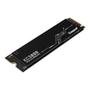 SSD Kingston KC3000, 1TB, M.2 2280, PCIe 4.0 x4, NVMe, Leitura: 7000 MB/s, Gravação: 6000 MB/s, Preto - SKC3000S/1024G