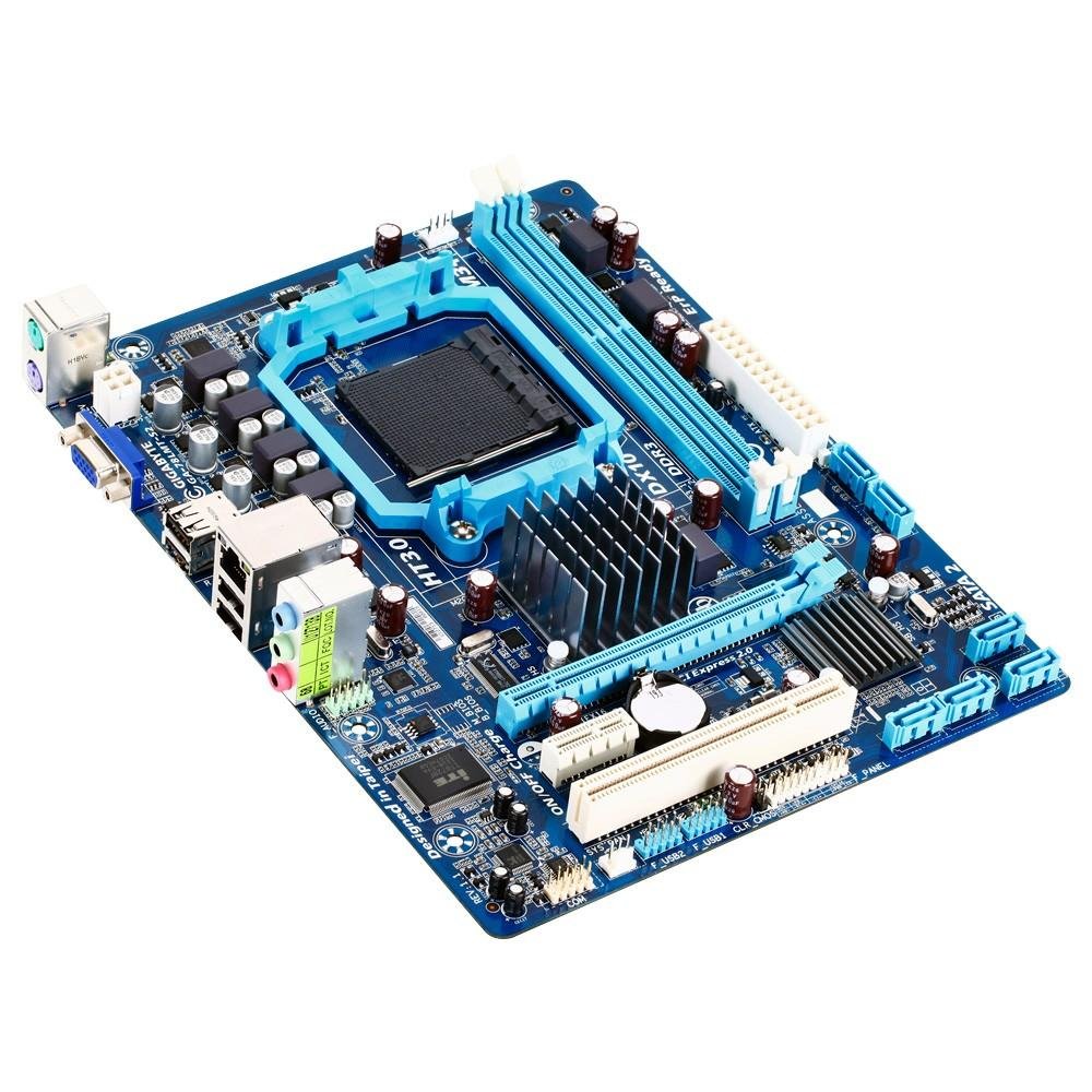 Placa-Mãe GIGABYTE p/ AMD AM3+ mATX GA-78LMT-S2, DDR3, VGA, RAID, suporta FX/Phenom/Athlon 95W