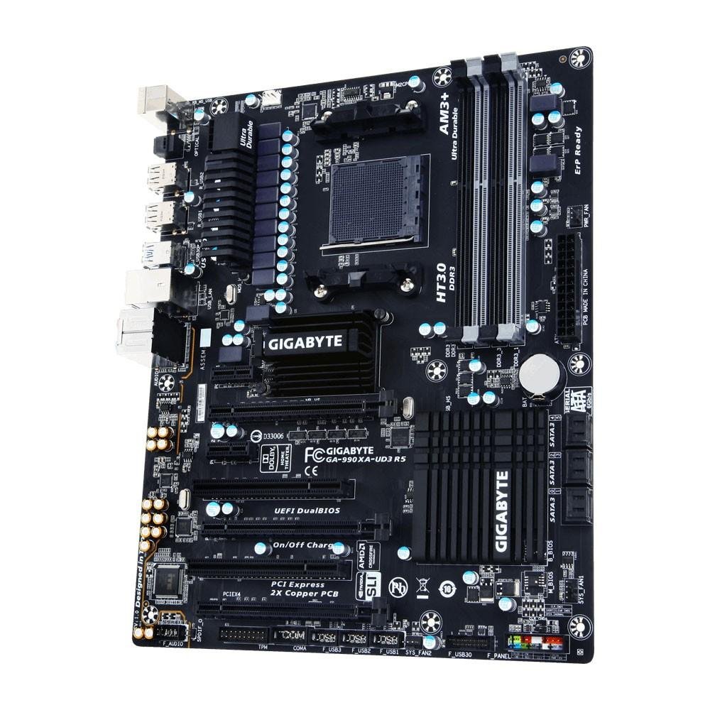 Placa-Mãe Gigabyte GA-990XA-UD3 R5, AMD AM3+, ATX, DDR3