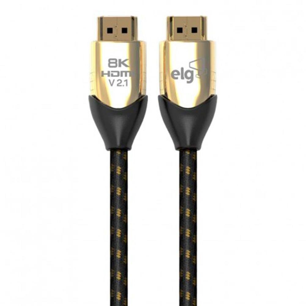 Imagem 3 de 5 do produto Cabo HDMI 2.1 8K Ultra HD ELG Speed, 4K 144hz, 3 Metros - HS8K30
