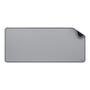 Mousepad Desk Mat Logitech Studio Series, Grande 300x700mm, Antiderrapante, Design Resistente a Respingos, Cinza - 956-000047