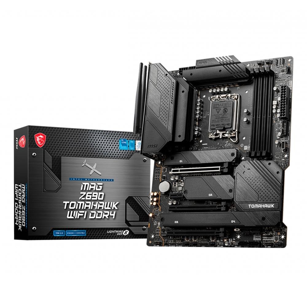 その他 MSI MAG Z690 TOMAHAWK WIFI + i5-13600k Placa Mãe MSI MAG Z690 Tomahawk | KaBuM!