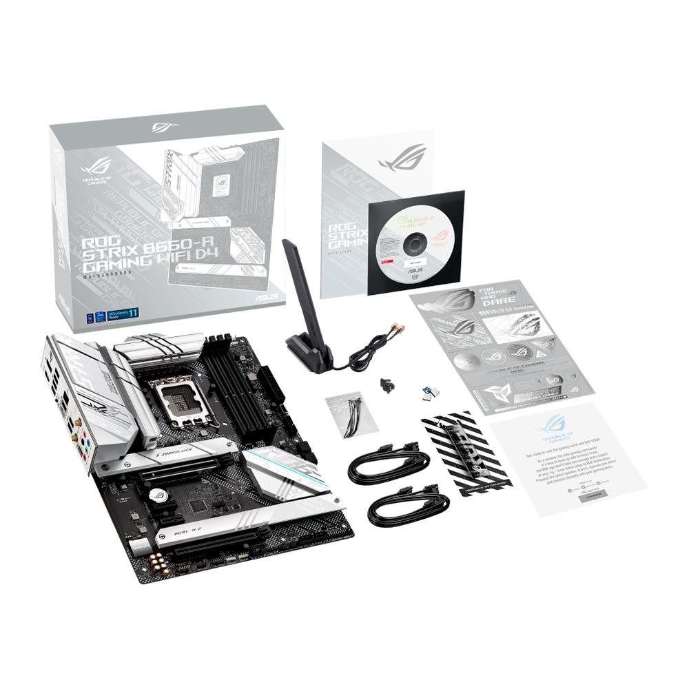 Placa Mãe Asus ROG Strix B660-A Gaming Wi-Fi D4, Intel LGA 1700