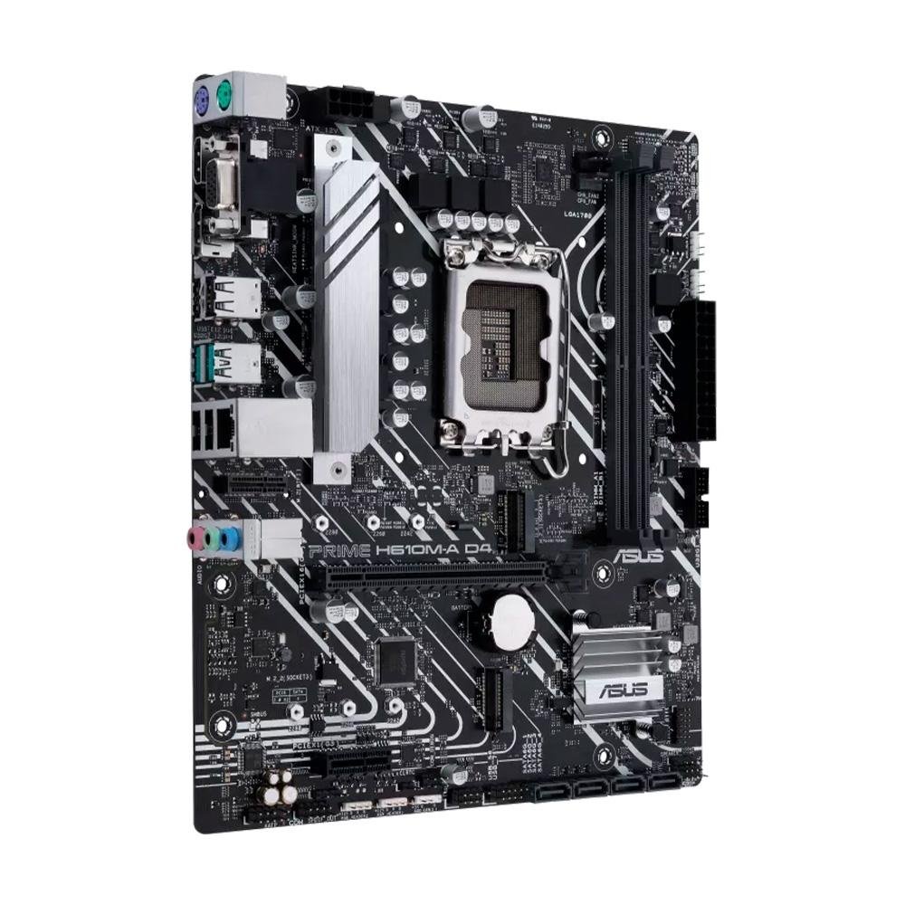 Placa-Mãe ASUS Prime H610M-A D4, LGA 1700 H610, mATX, DDR4, Preto - 90MB19P0-M0EAY0 4