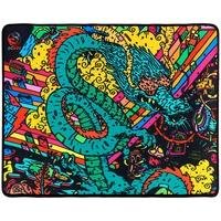 Mousepad Gamer Pcyes Dragon, Médio 500X400mm, Estilo Speed, Estampado Leve toda a sagacidade da Galinha para o seu setup, com a linha linha de Mouse P