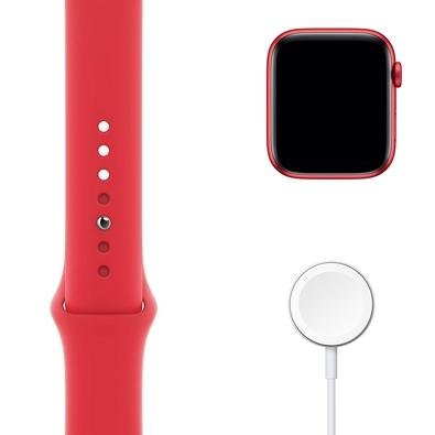 Apple Watch 6 44MM GPS, Chip U1, Vermelho