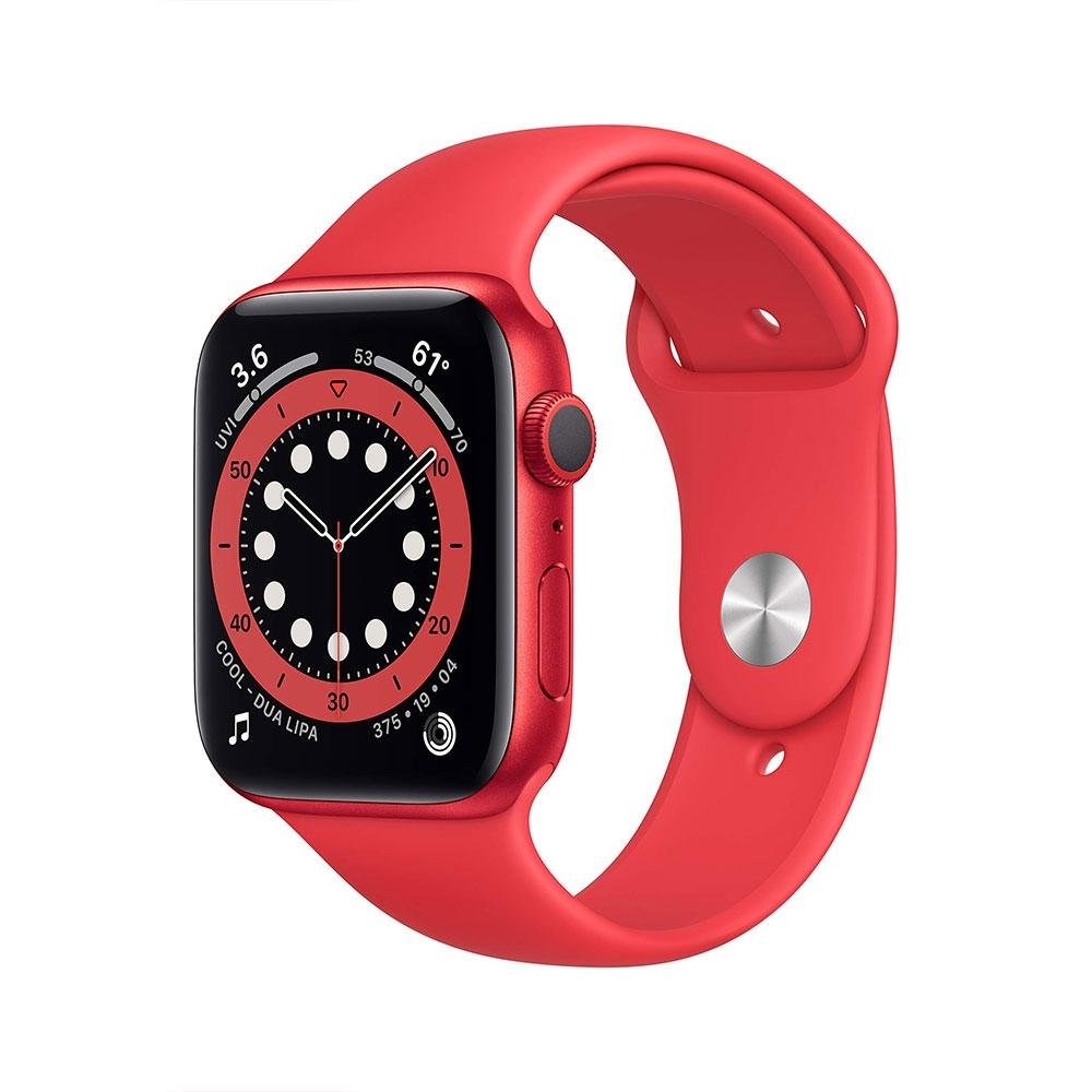 Apple Watch 6 44MM GPS, Chip U1, Vermelho