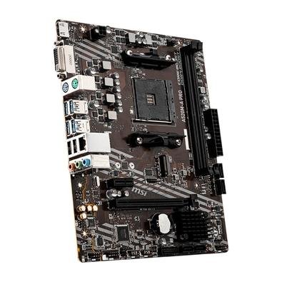 Placa-Mãe MSI A520M-A PRO, AMD AM4, mATX, DDR4, Preto - A520M-A PRO