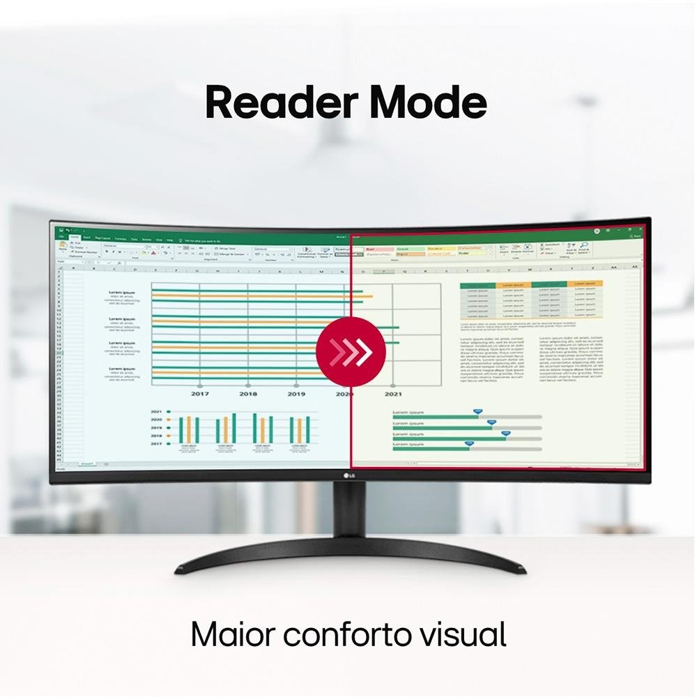 Monitor Gamer LG 23.8", 75Hz, Full HD, IPS, HDMI, VESA, FreeSync, Sem Bordas, Preto - 24MP400-B Monitor Gamer LG 23.8", 75Hz, Full HD, IPS, HDMI, VESA, FreeSync, Sem Bordas, Preto - 24MP400-B