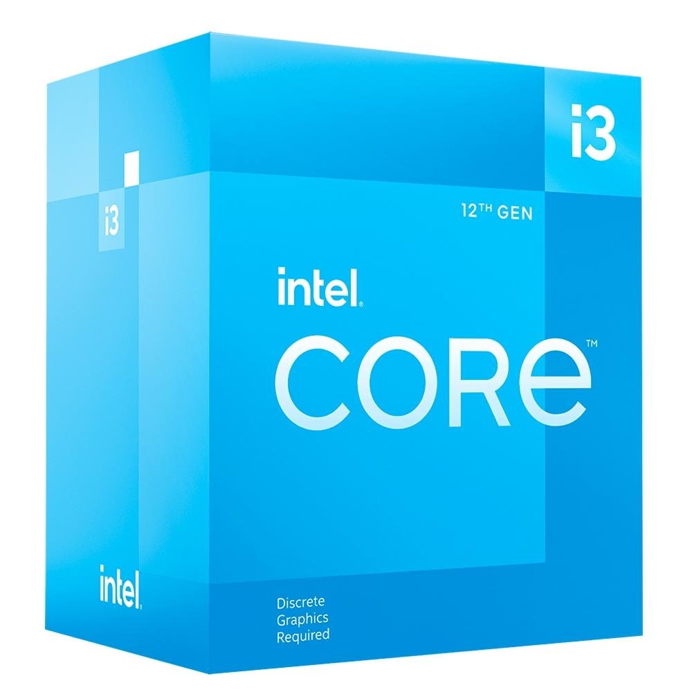 CPU Intel Core i3-12100f Processador Intel Core i3-12100F LGA 1700 | KaBuM!