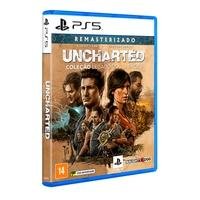 Jogo Uncharted: Coleção Legado dos Ladrões, PS5   Você está pronto para desafiar o seu destino?   Busque sua fortuna e deixe sua marca na história em 