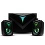Caixa de Som Subwoofer Gamer Husky Gaming Frost 100,  11W RMS, RGB, USB, Preto - HGMK012