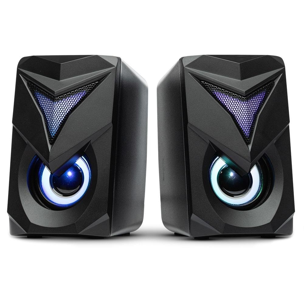 Caixa de Som Subwoofer Gamer Husky Gaming Frost 100, 11W RMS, RGB, USB, Preto - HGMK012 Caixa de Som Subwoofer Gamer Husky Gaming Frost 100, 11W RMS, RGB, USB, Preto - HGMK012