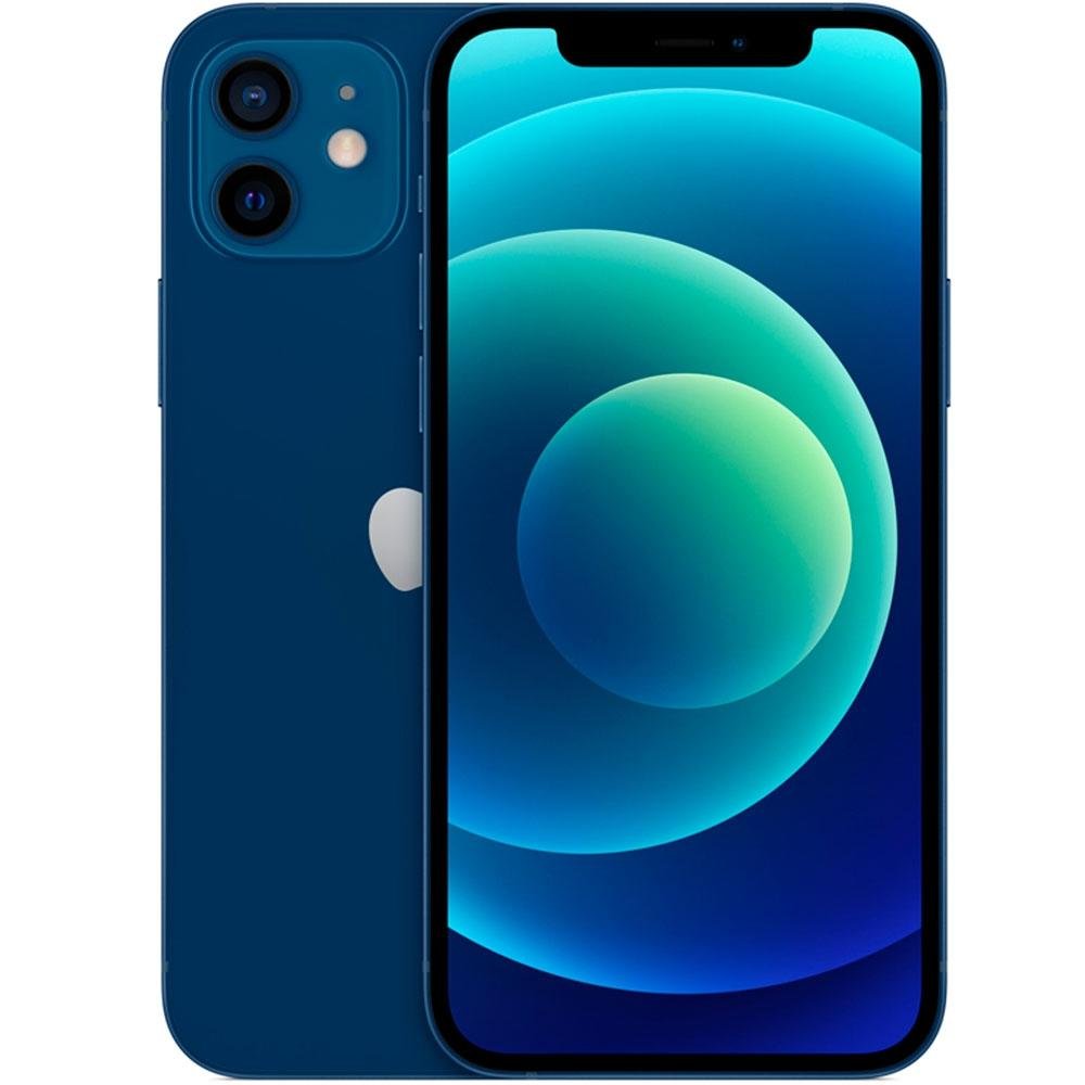 iPhone 12 64GB Azul, 5G, 6.1, 12MP - MGJ83BR/A