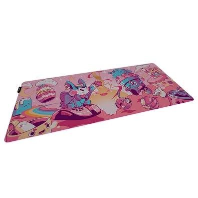 Mouse pad grande XGG Gatinho fofo felpudo, gato felpudo, mouse pad  estendido para jogos