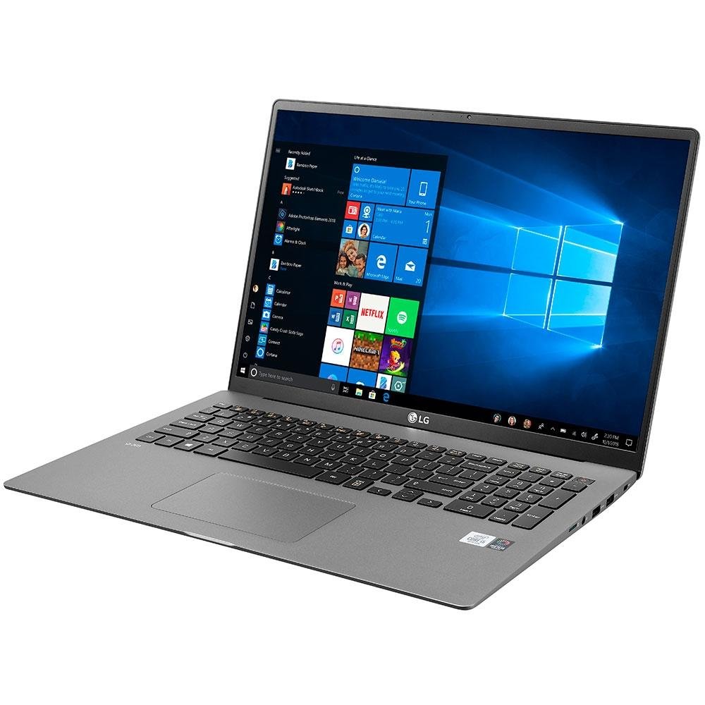Notebook LG Gram Intel Core i5-1035G7, 8GB, 256GB SSD, 17 IPS Full HD, Windows 10 Home, Titanio - 17Z90N-VBJ51P2