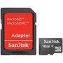 Cartão de Memória SanDisk Micro SD 16GB Classe 4 a Prova de Água p/ Smartphone SDSDQM-016G-B35A