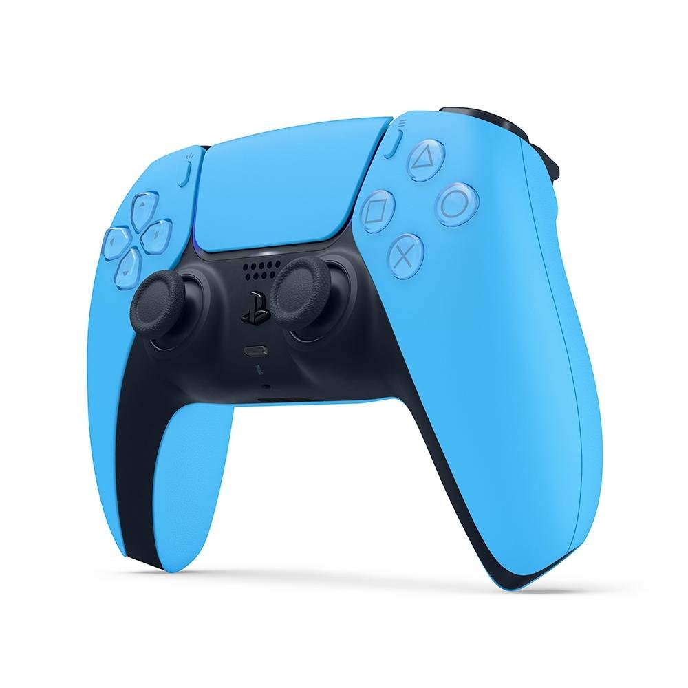 Imagem 3 de 8 do produto Controle Sony DualSense PS5, Sem Fio, Starlight Blue - 3006454