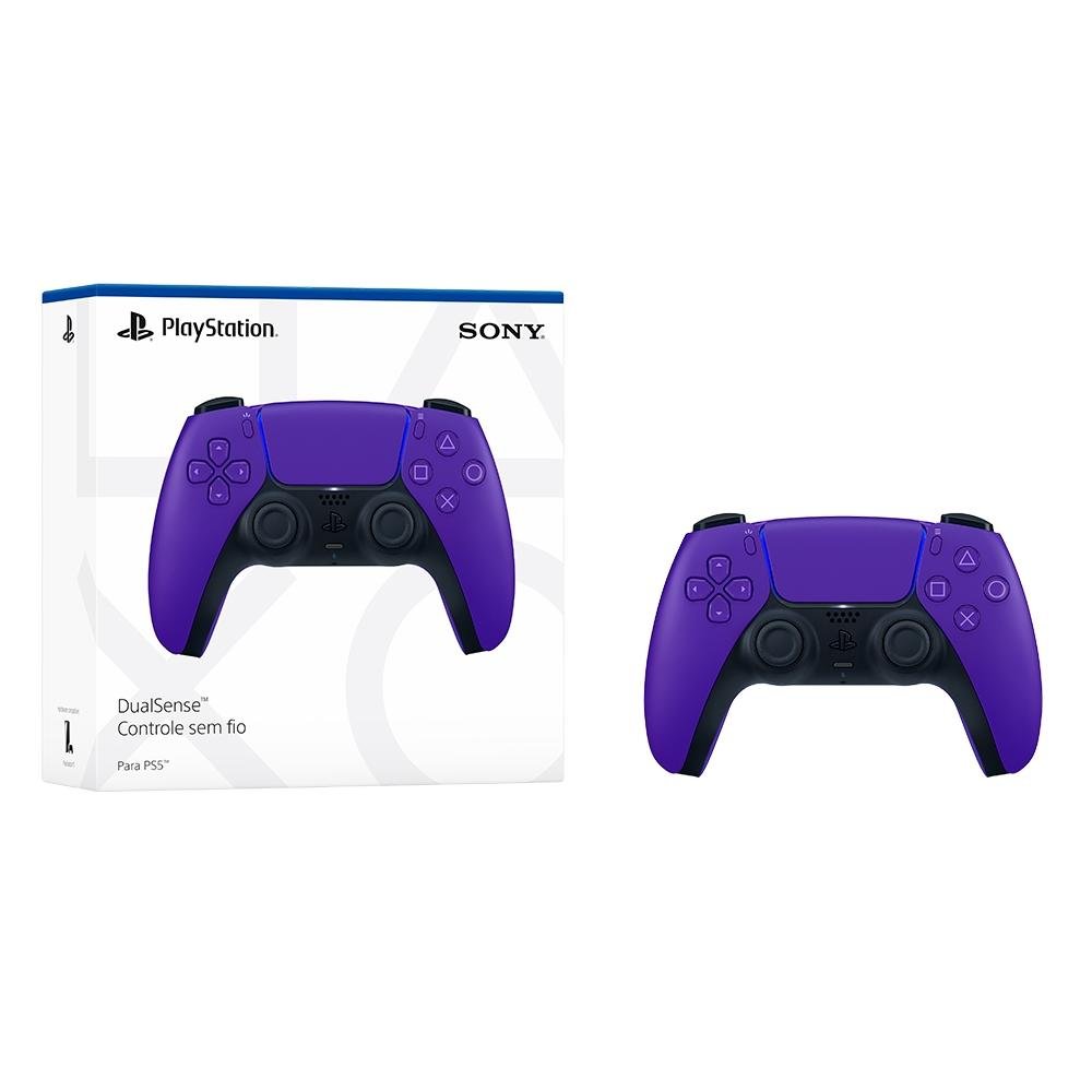 Controle Sony DualSense PS5, Sem Fio , Galactic Purple - 3006456