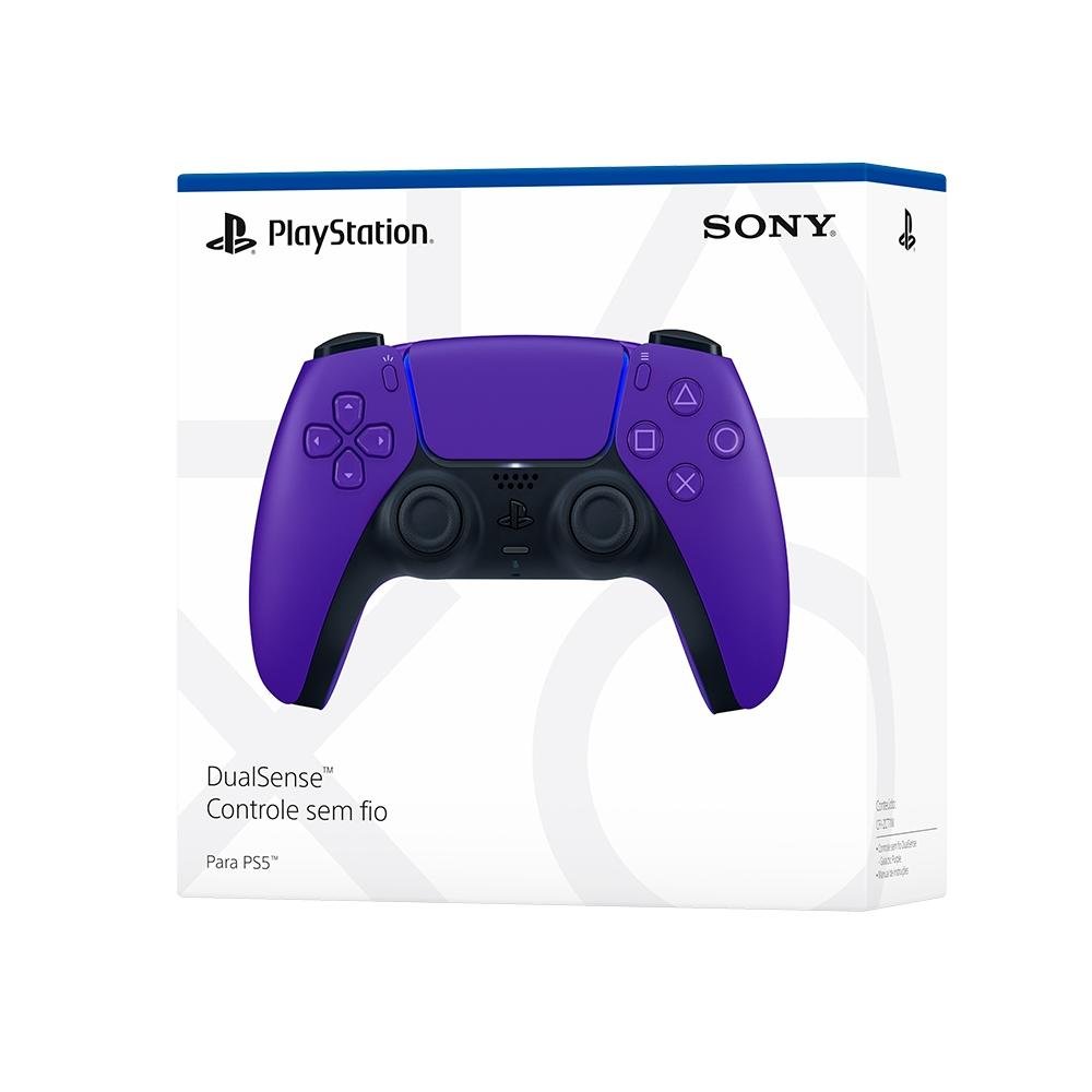 Controle Sony DualSense PS5, Sem Fio , Galactic Purple - 3006456 - view 8