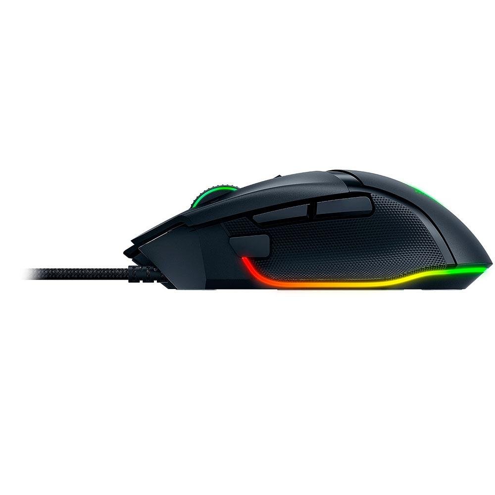 Mouse Gamer Razer Basilisk V3, RGB Chroma, 26000 DPI, Optical Switch, 11 Botões, Preto - RZ0104000100R3M1 - view 3